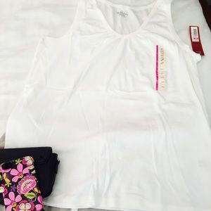 NWT White Merona Tank